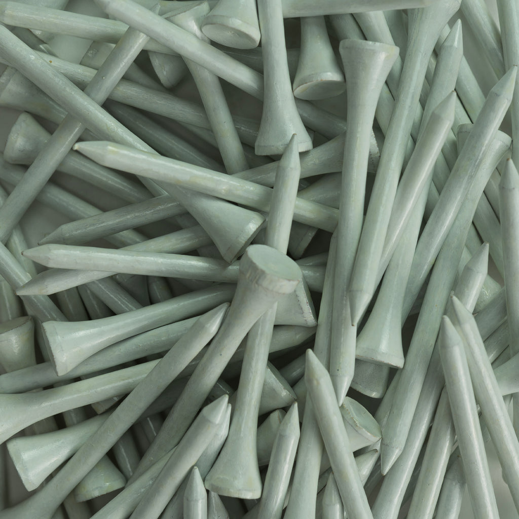 100 Premium Wooden Tees