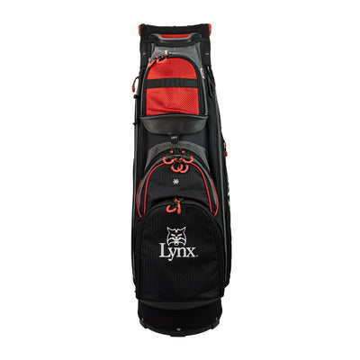 Lynx Black/Red Cart Bag
