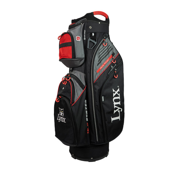 Lynx Black/Red Cart Bag