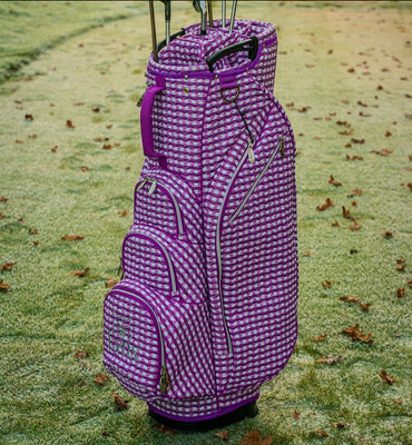 Checked Wave Cart Bag