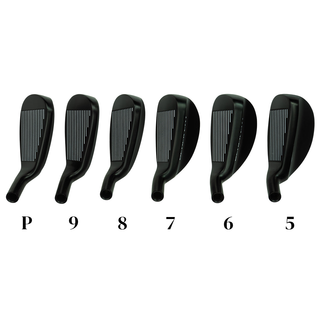 Black Cat Fat Back Hybrid Irons