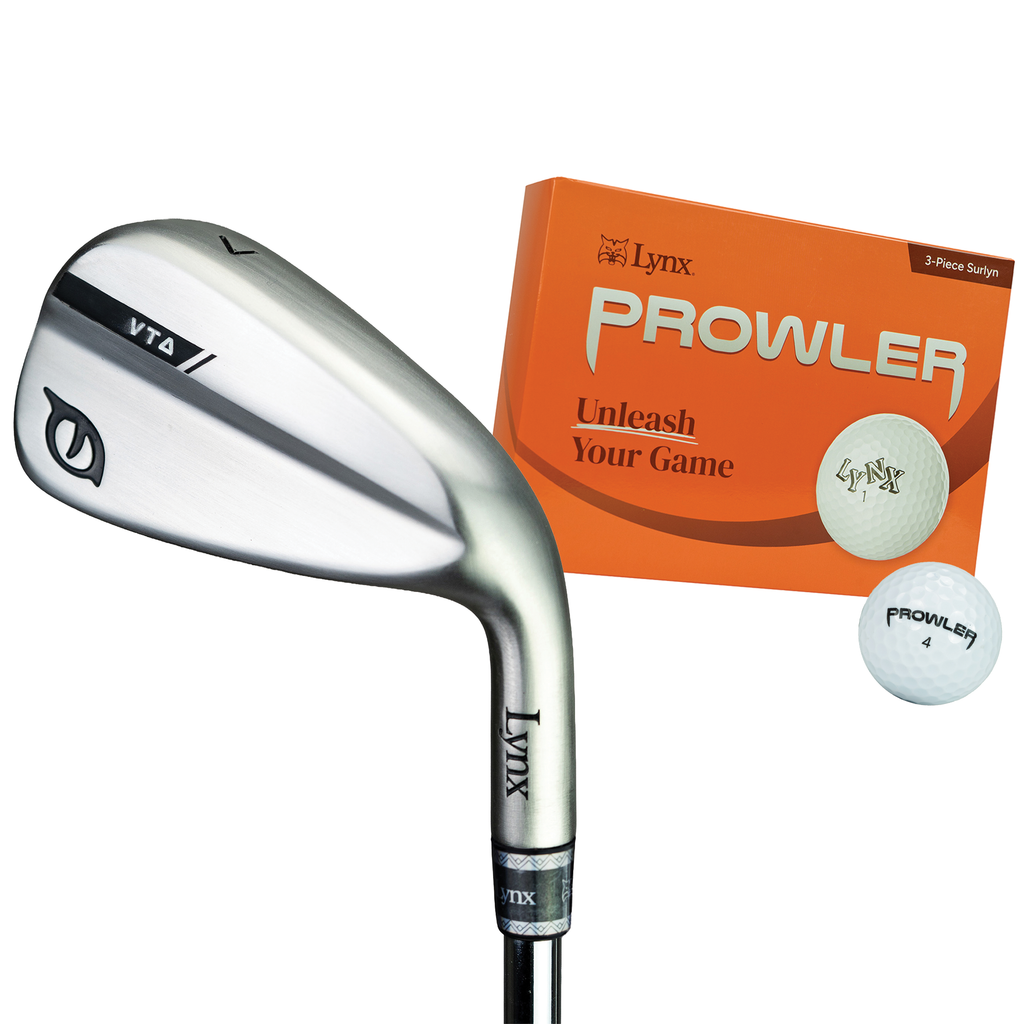 Prowler® VTΔ Irons & 3 Piece Golf Balls