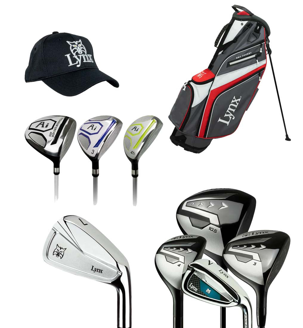 Crystal Irons | Women's Golf Irons | Lynx Golf UK